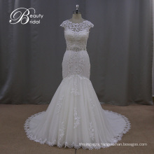 Guangzhou Mermaid Bridal Dress Beaded Sash